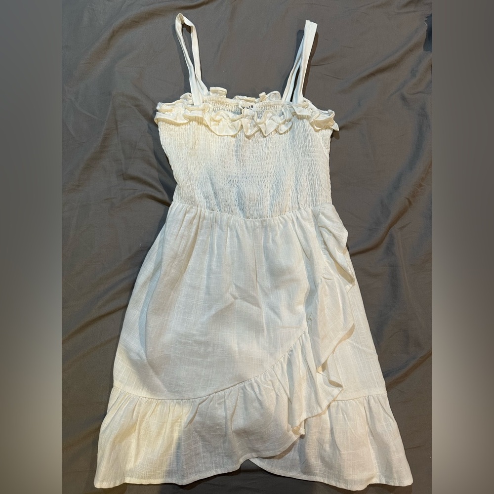 Lelis Collection White Dress Small